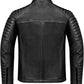 Blackhorn Leather – Men’s Real Sheepskin Biker Jacket (Model 9104)