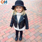 Blackhorn Leather – Toddler & Baby Faux Leather Biker Jacket (1–6Y)