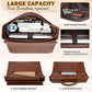 Blackhorn Leather Messenger Bag for Men | 17 Inch Vintage Laptop Briefcase & Travel Satchel