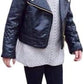 Blackhorn Leather – Toddler & Baby Faux Leather Biker Jacket (1–6Y)