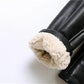 Blackhorn Leather Men’s Double-Sided Faux Leather Jacket – Thick, Warm, Stylish Winter Coat