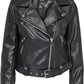 Blackhorn Leather – Women’s Faux Leather Biker Jacket (Onlvera Inspired)